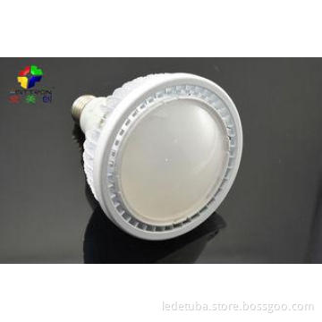 AC 220V 7500K 18W PAR38 LED Spotlight Bulb Golden Anodized